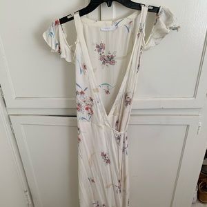 Lush  Wrap Maxi Dress